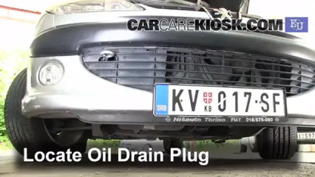 2004 Peugeot 206 XS 2.0L 4 Cyl. Turbo Diesel Oil Change Oil and Oil Filter